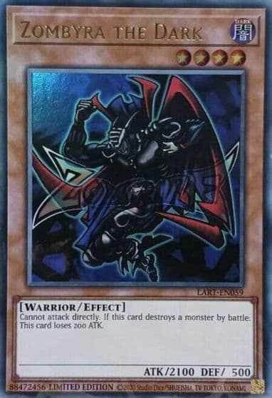 Zombyra the Dark The Lost Art Promotion Yu-Gi-Oh! card