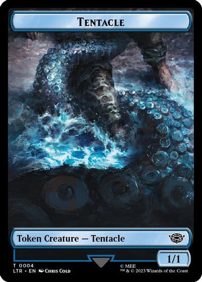 Tentacle Food 0009 Double Sided Token Universes Beyond: The Lord of the Rings: Tales of Middle-earth Magic card