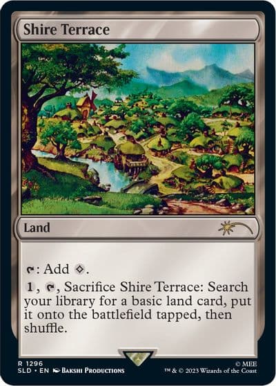 Shire Terrace Secret Lair Drop Series Magic card