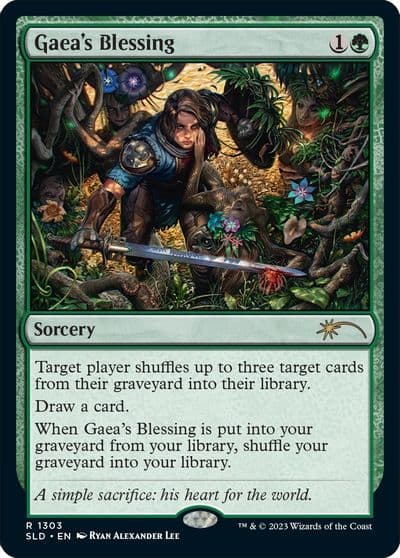 Gaeas Blessing Secret Lair Drop Series Magic card