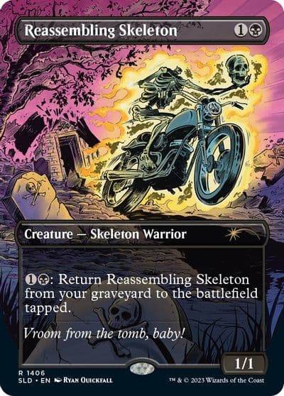 Reassembling Skeleton Secret Lair Drop Series Magic card