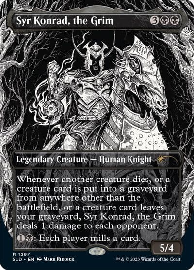 Syr Konrad the Grim Secret Lair Drop Series Magic card