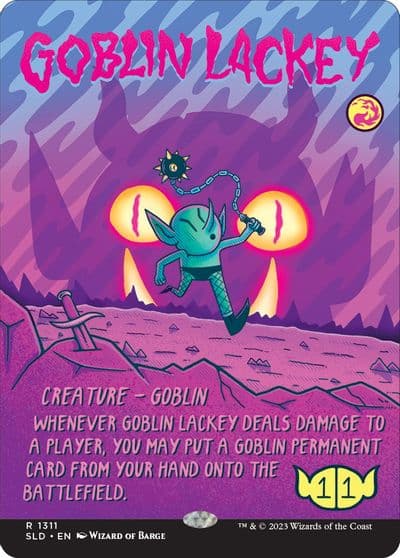 Goblin Lackey 1311 Secret Lair Drop Series Magic card