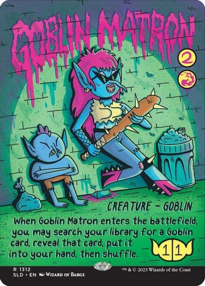 Goblin Matron Secret Lair Drop Series Magic card