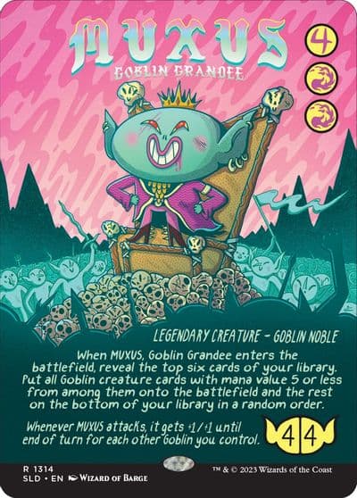 Muxus Goblin Grandee Secret Lair Drop Series Magic card