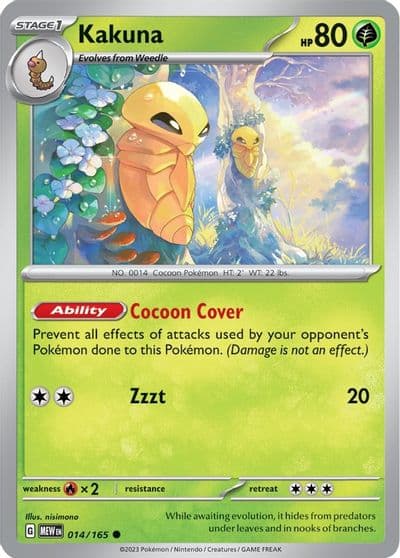 Kakuna SV: Scarlet & Violet 151 Pokemon card