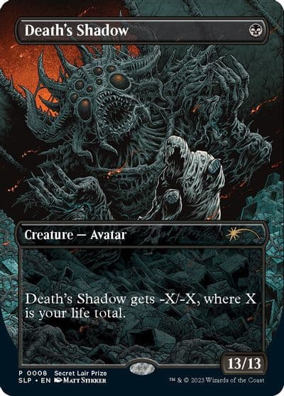 Deaths Shadow Secret Lair Showdown Magic card