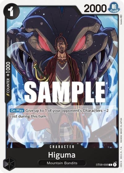 Higuma Starter Deck 8: Monkey.D.Luffy One Piece card
