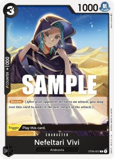 Nefeltari Vivi Starter Deck 8: Monkey.D.Luffy One Piece card