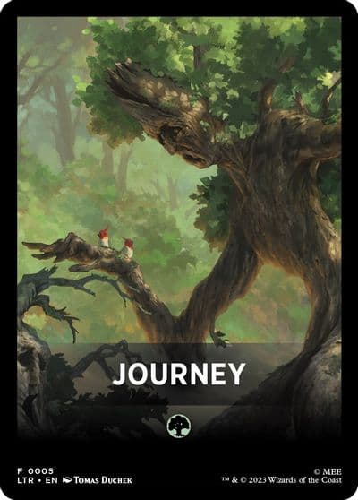Journey Theme Card Universes Beyond: The Lord of the Rings: Tales of Middle-earth Magic card