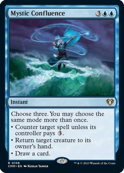 Mystic Confluence Commander Masters Magic card