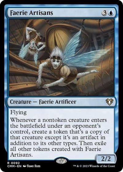 Faerie Artisans Commander Masters Magic card