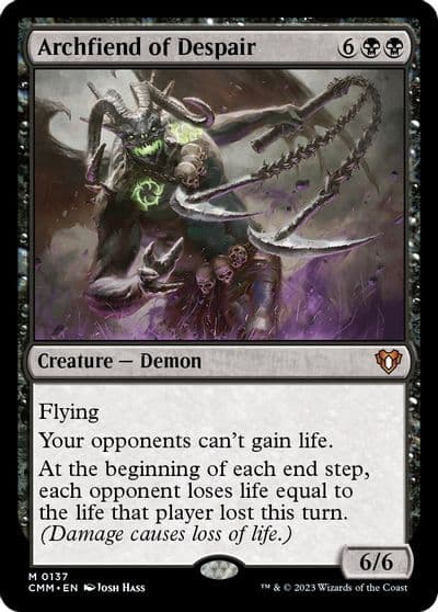 Archfiend of Despair Commander Masters Magic card