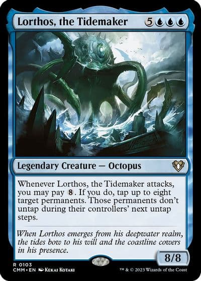 Lorthos the Tidemaker Commander Masters Magic card
