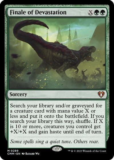 Finale of Devastation Commander Masters Magic card
