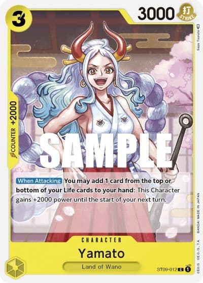 Yamato 012 Starter Deck 9: Yamato One Piece card