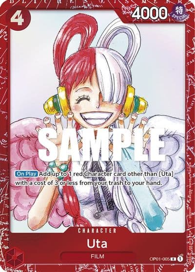 Uta Premium Card Collection ONE PIECE FILM RED Edition One Piece Promotion Cards One Piece card