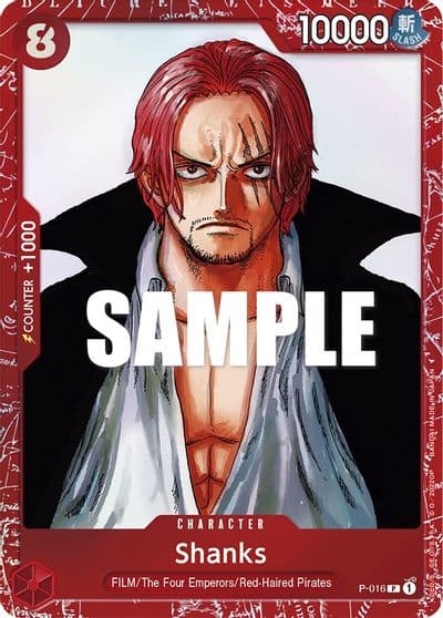 Shanks Premium Card Collection ONE PIECE FILM RED Edition One Piece Promotion Cards One Piece card