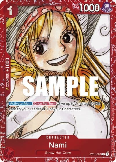 Nami Premium Card Collection ONE PIECE FILM RED Edition One Piece Promotion Cards One Piece card