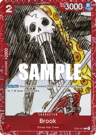Brook Premium Card Collection ONE PIECE FILM RED Edition One Piece Promotion Cards One Piece card