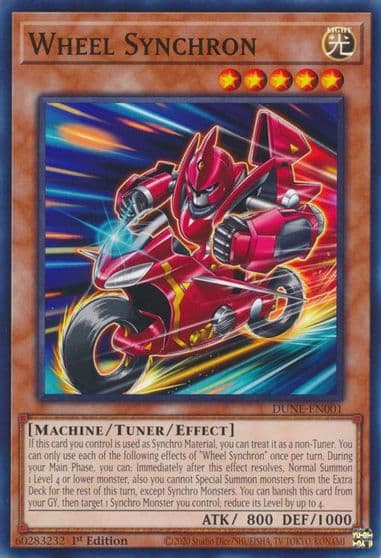 Wheel Synchron Duelist Nexus Yu-Gi-Oh! card