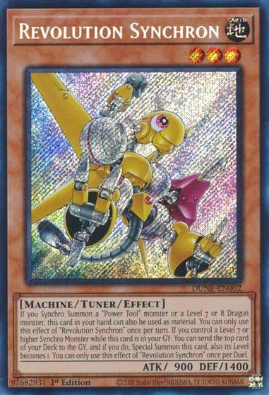 Revolution Synchron Duelist Nexus Yu-Gi-Oh! card