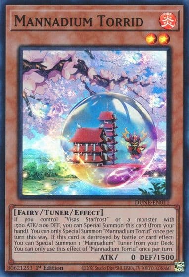 Mannadium Torrid Duelist Nexus Yu-Gi-Oh! card