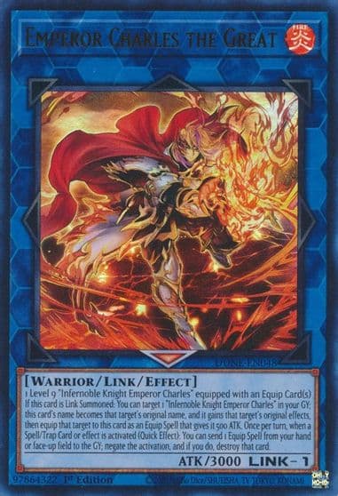 Emperor Charles the Great Duelist Nexus Yu-Gi-Oh! card