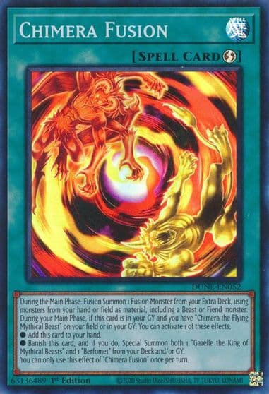 Chimera Fusion Duelist Nexus Yu-Gi-Oh! card