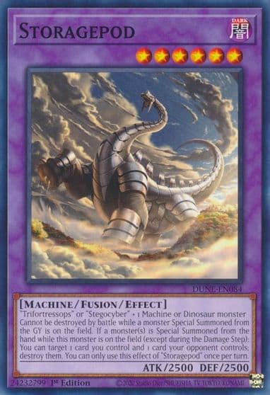 Storagepod Duelist Nexus Yu-Gi-Oh! card