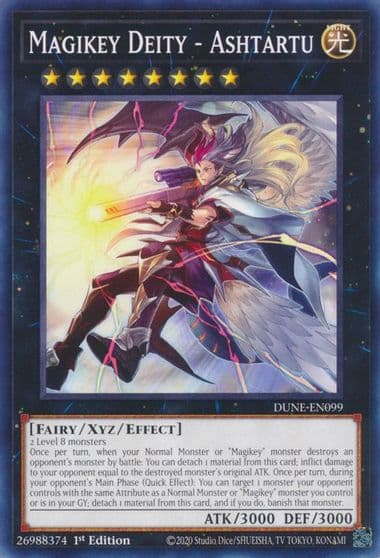 Magikey Deity Ashtartu Duelist Nexus Yu-Gi-Oh! card