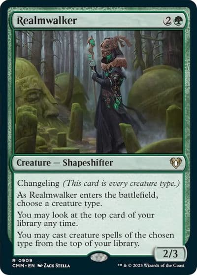 Realmwalker Commander Masters Magic card