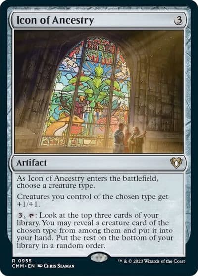 Icon of Ancestry Commander Masters Magic card