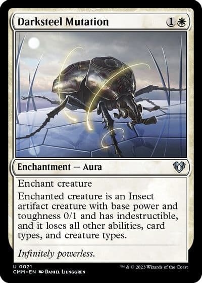 Darksteel Mutation Commander Masters Magic card