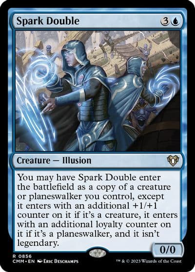 Spark Double Commander Masters Magic card