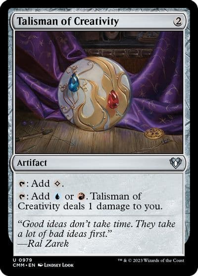 Talisman of Creativity Commander Masters Magic card