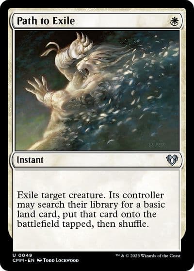Path to Exile Commander Masters Magic card