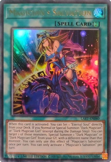 Magicians Salvation The Lost Art Promotion Yu-Gi-Oh! card