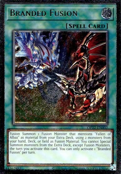 Branded Fusion UTR OTS Tournament Pack 22 Yu-Gi-Oh! card