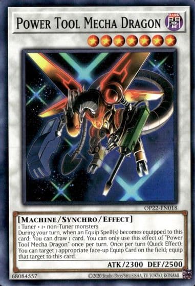 Power Tool Mecha Dragon OTS Tournament Pack 22 Yu-Gi-Oh! card