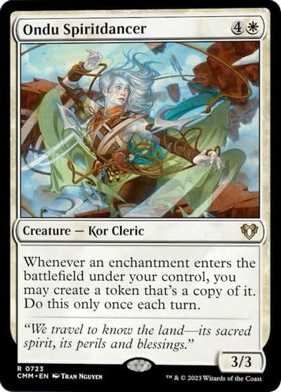 Ondu Spiritdancer Commander Masters Magic card