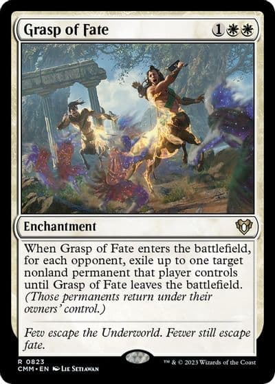 Grasp of Fate Commander Masters Magic card