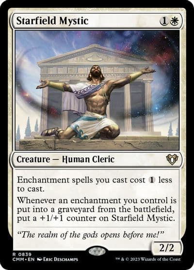 Starfield Mystic Commander Masters Magic card