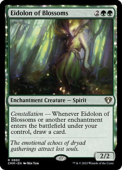 Eidolon of Blossoms Commander Masters Magic card