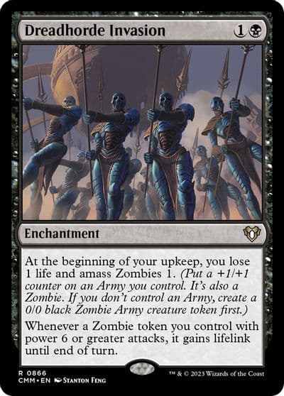 Dreadhorde Invasion Commander Masters Magic card