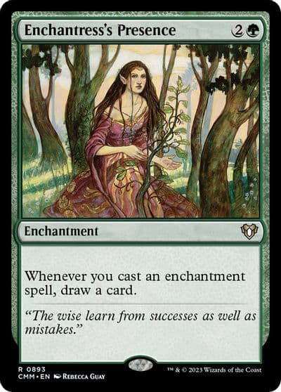 Enchantresss Presence Commander Masters Magic card