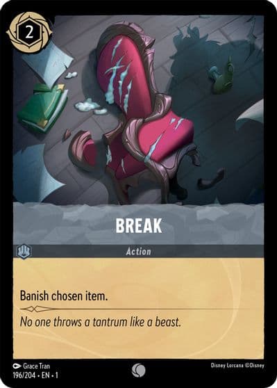 Break The First Chapter Lorcana card