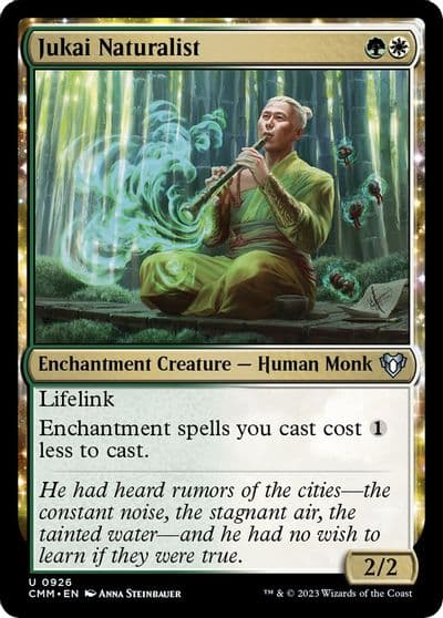 Jukai Naturalist Commander Masters Magic card