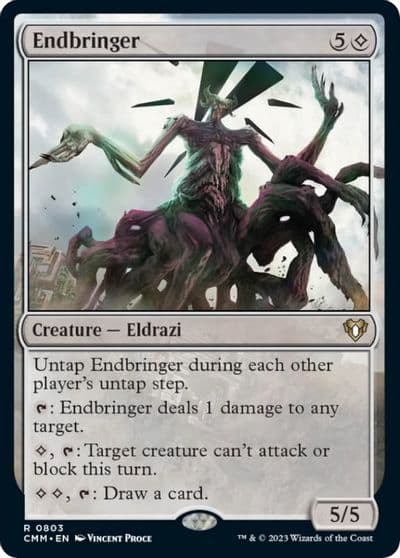 Endbringer Commander Masters Magic card