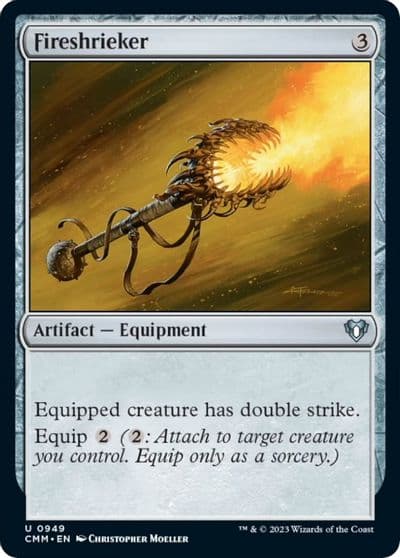 Fireshrieker Commander Masters Magic card
